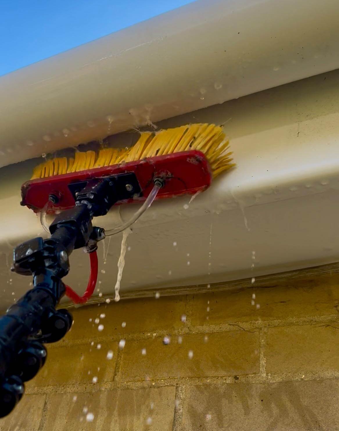 Fascia and soffit cleaning in Essex