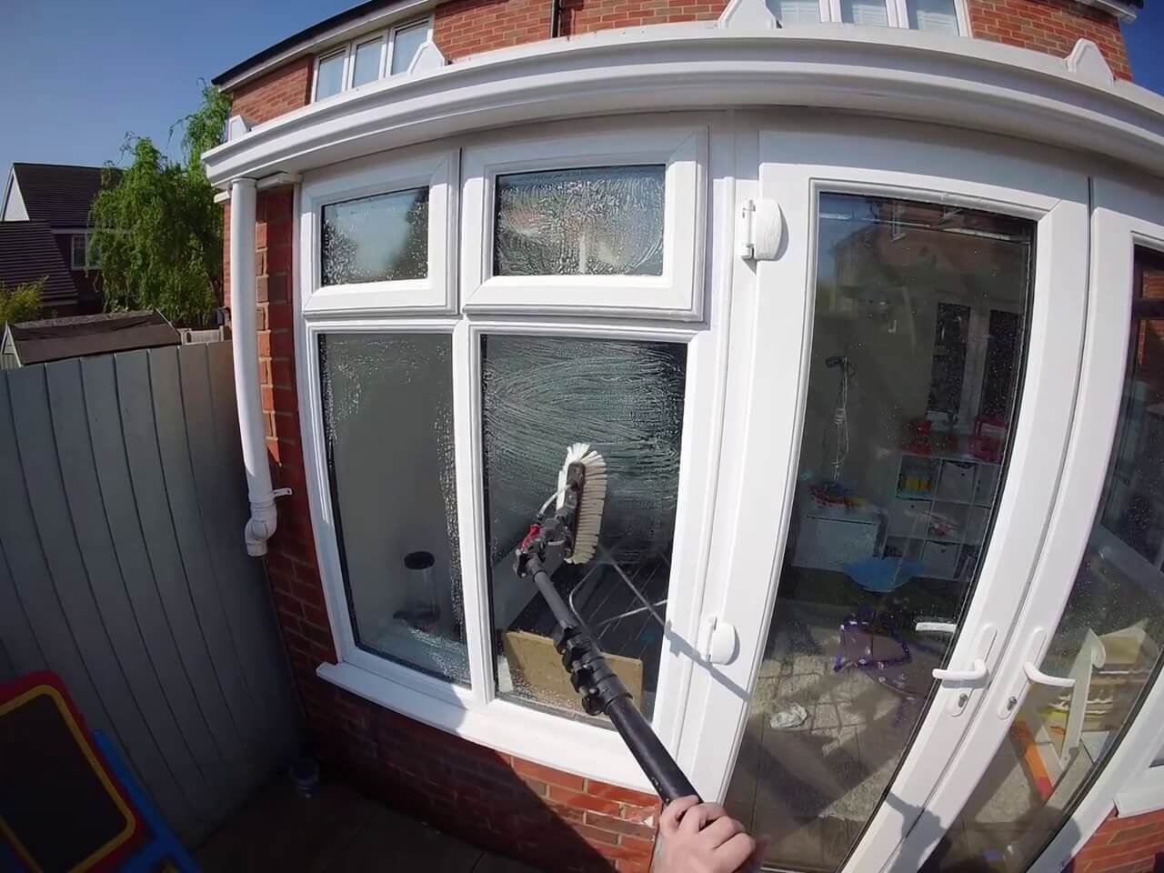 Window cleaning in Cressing